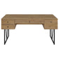 Analiese 63-inch 4-drawer Writing Desk Mango