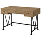 Analiese 47-inch 3-drawer Writing Desk Mango