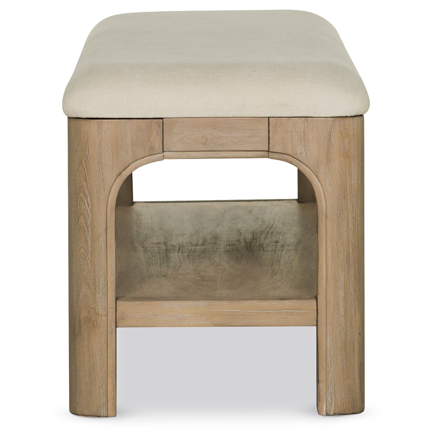 Solano 52-inch Bedroom Bed End Bench Weathered Mango