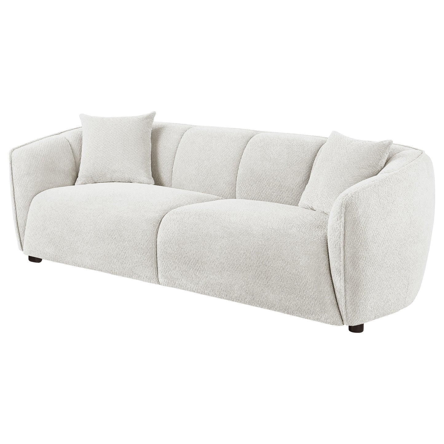 Aleisha Fabric Upholstered Sofa Sand
