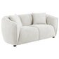 Aleisha 2-piece Fabroc Upholstered Sofa Set Sand