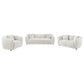 Aleisha 3-piece Fabric Upholstered Sofa Set Sand