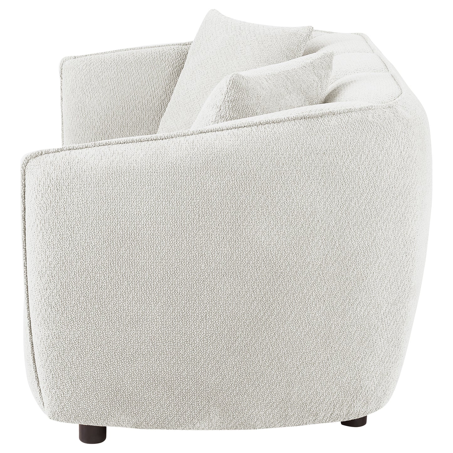 Aleisha Fabric Upholstered Loveseat Sand