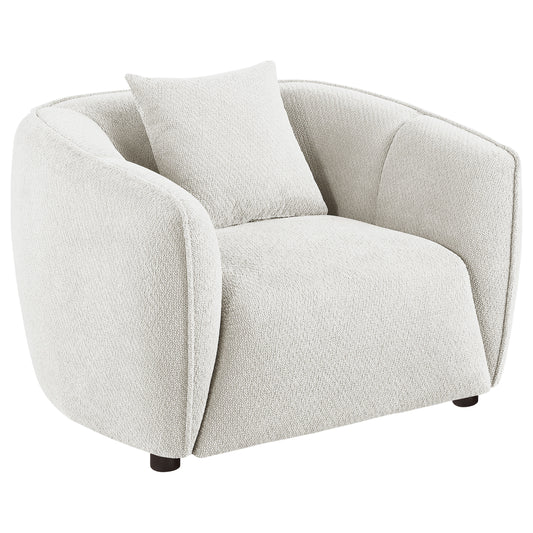Aleisha Fabric Upholstered Accent Chair Sand