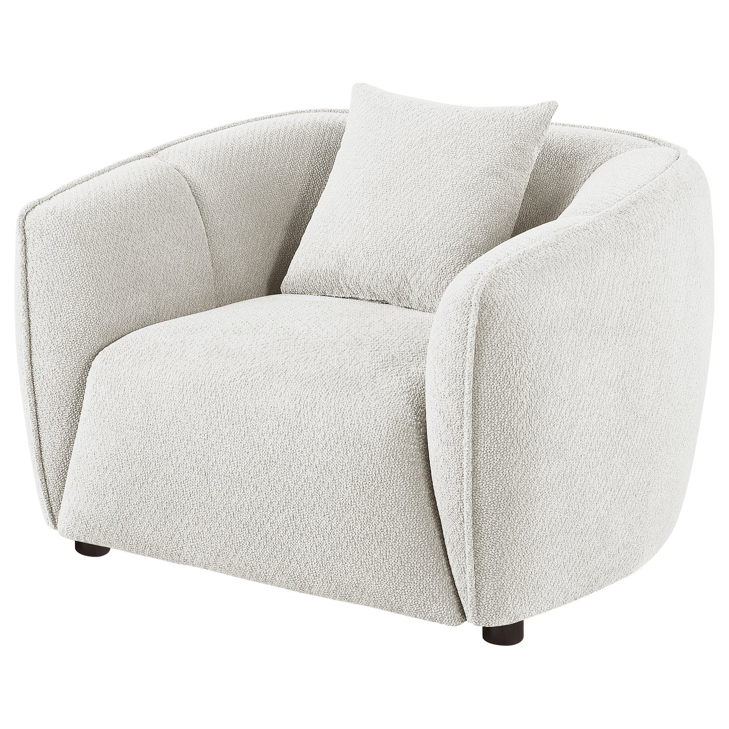 Aleisha Fabric Upholstered Accent Chair Sand