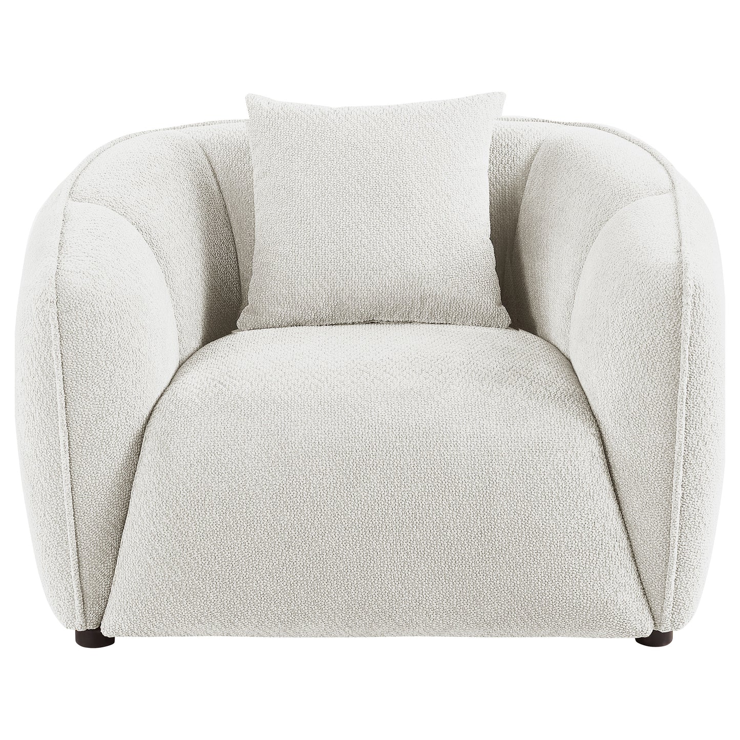 Aleisha Fabric Upholstered Accent Chair Sand