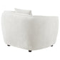 Aleisha Fabric Upholstered Accent Chair Sand