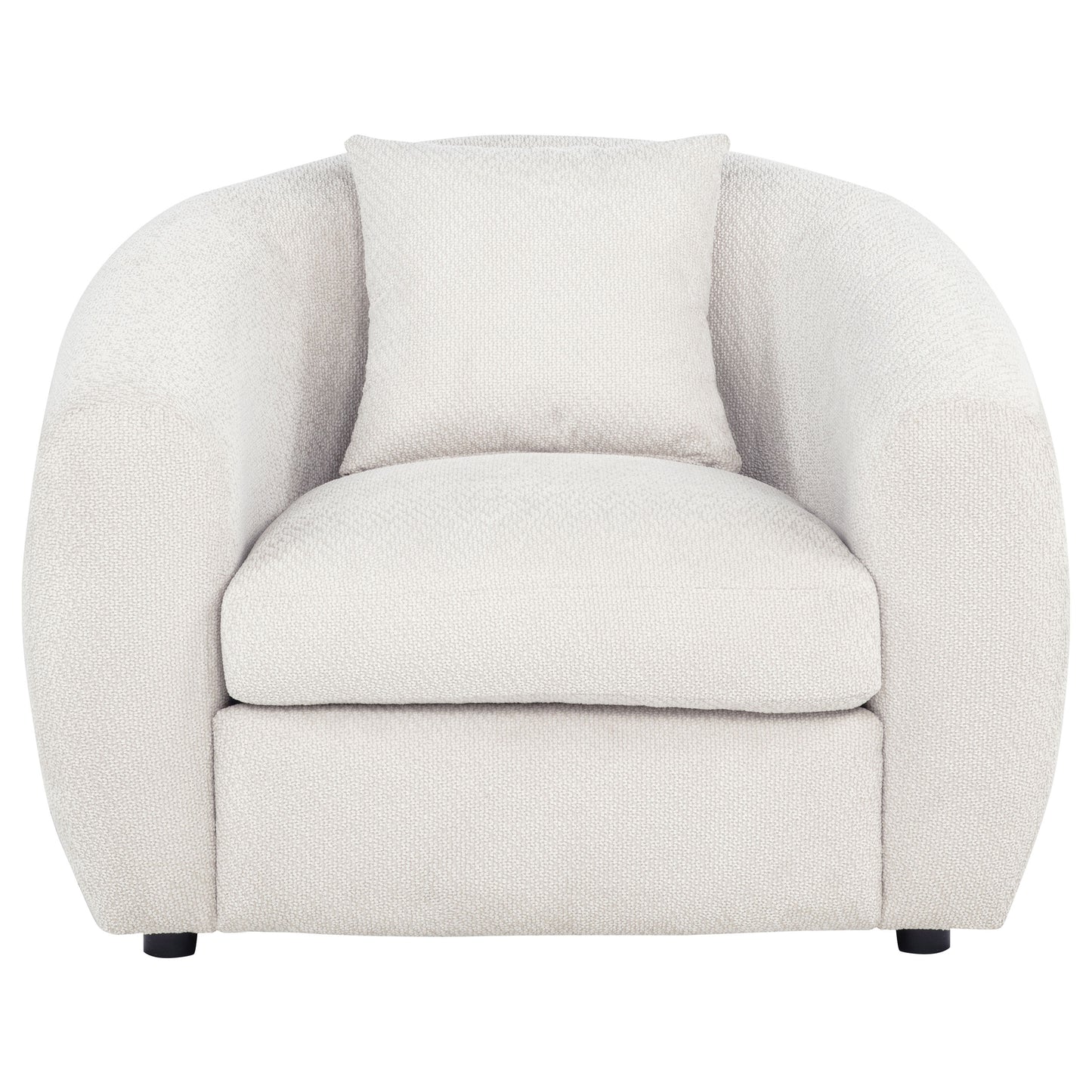 Isabella Fabric Upholstered Accent Chair Sand