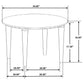 Aldis 2-piece Coffee and End Table Set White