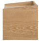 Fabian Bookshelf Bridge with Cubbies Distressed Light Brown