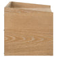 Fabian Bookshelf Bridge with Cubbies Distressed Light Brown