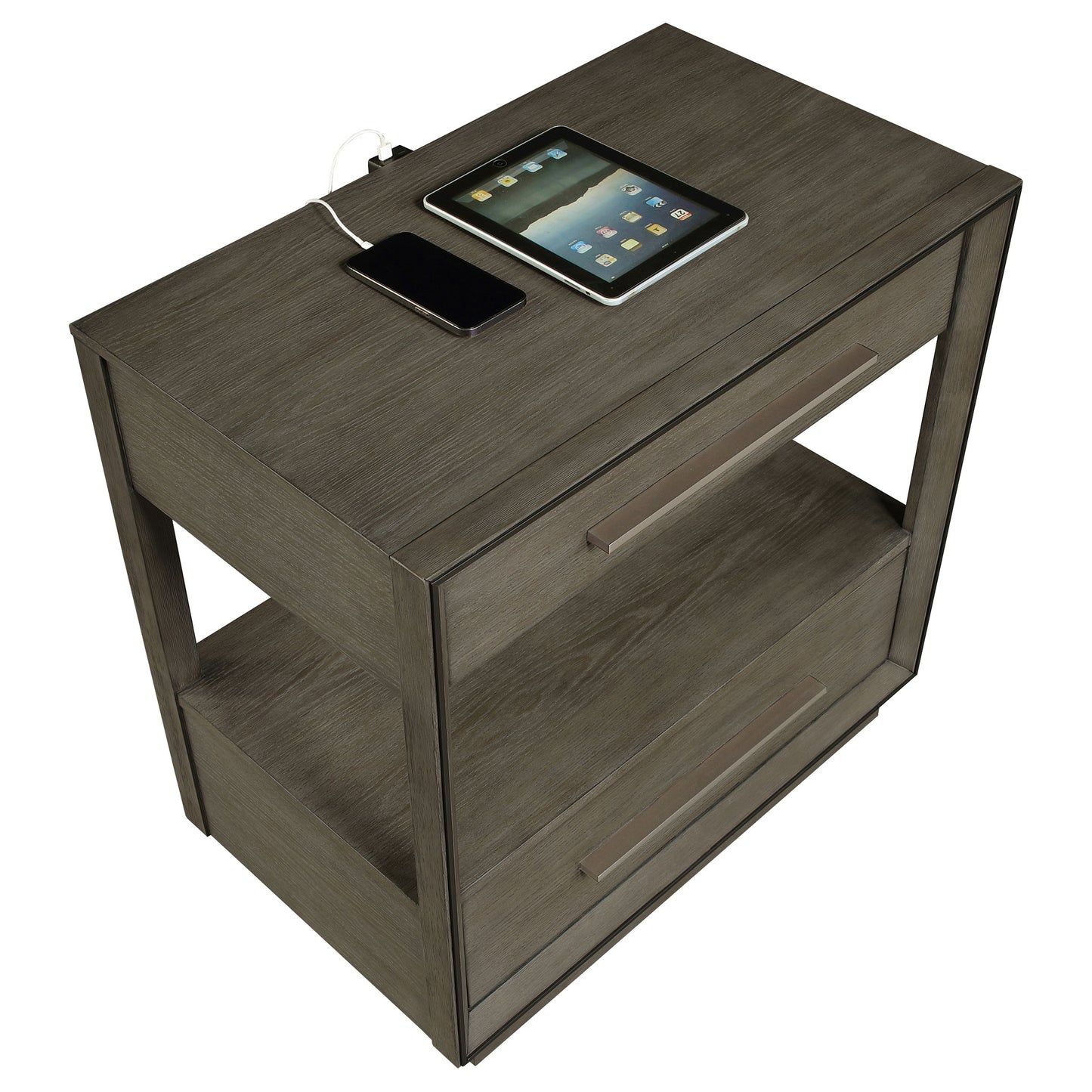 Durango 4-piece Eastern King Bedroom Set Taupe Oak