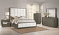 Durango 8-drawer Dresser and Mirror Taupe Oak