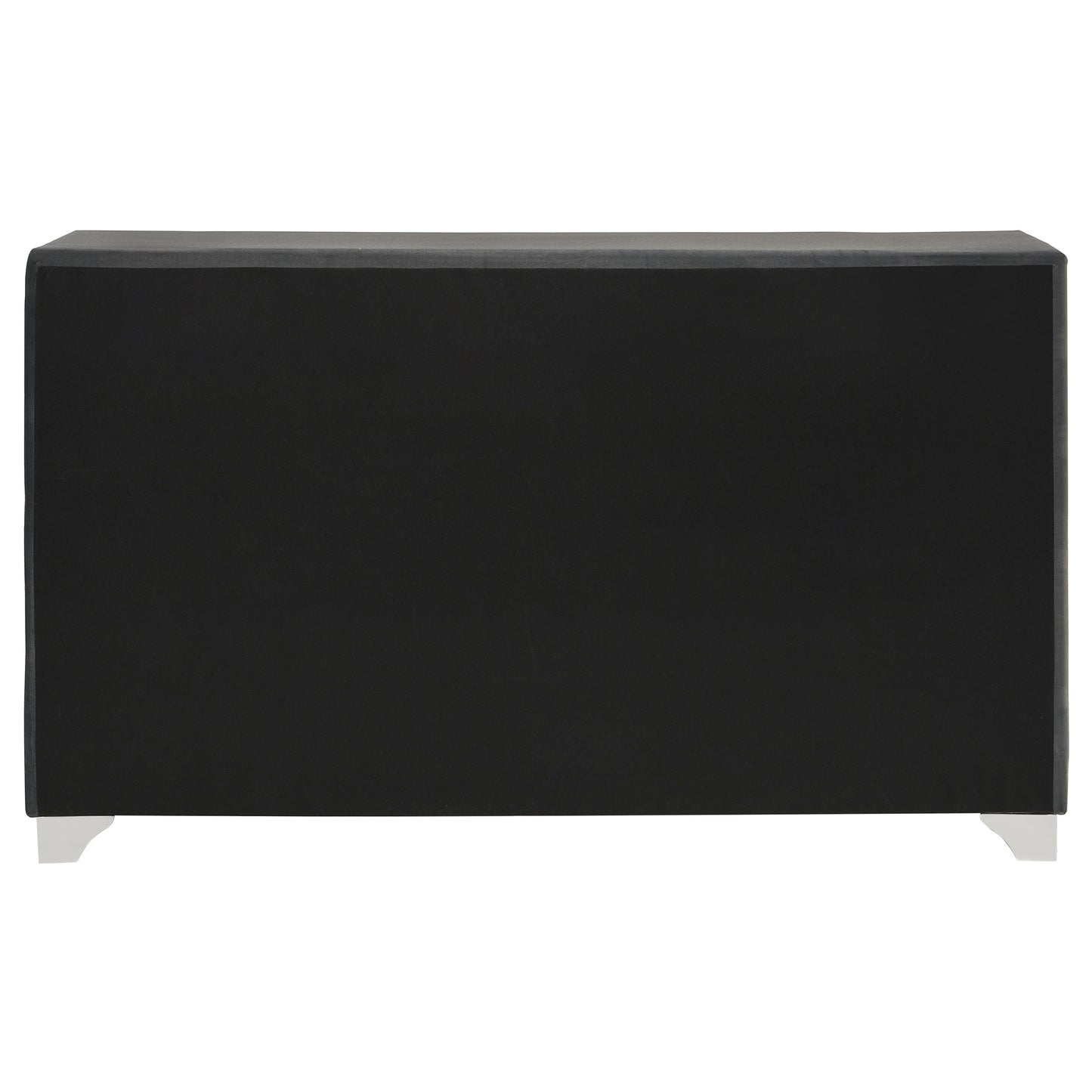 Melody 6-drawer Upholstered Dresser Grey