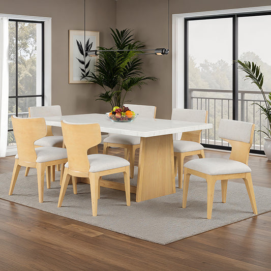 Caerwys - 7 Pc Dining Table Set