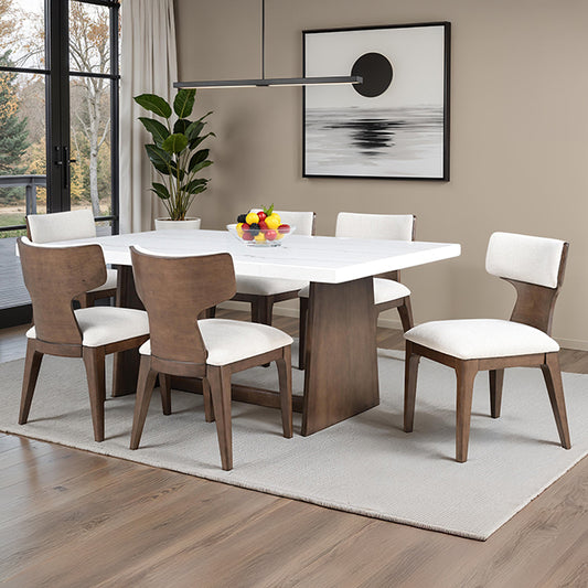 Caerwys - 7 Pc Dining Table Set