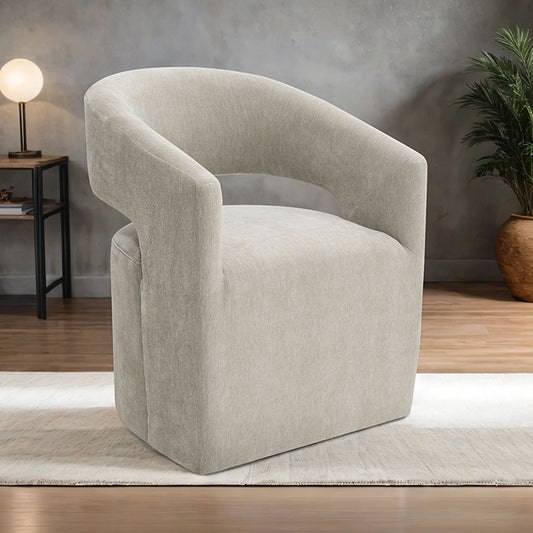 Tresa - Arm Chair with Casters