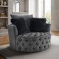 Sofi - Button Tufted Swivel Chair