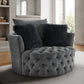 Sofi - Button Tufted Swivel Chair