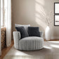 Hoople - Channel Tufted Swivel Chair