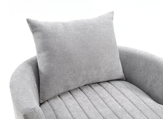 Hoople - Channel Tufted Swivel Chair