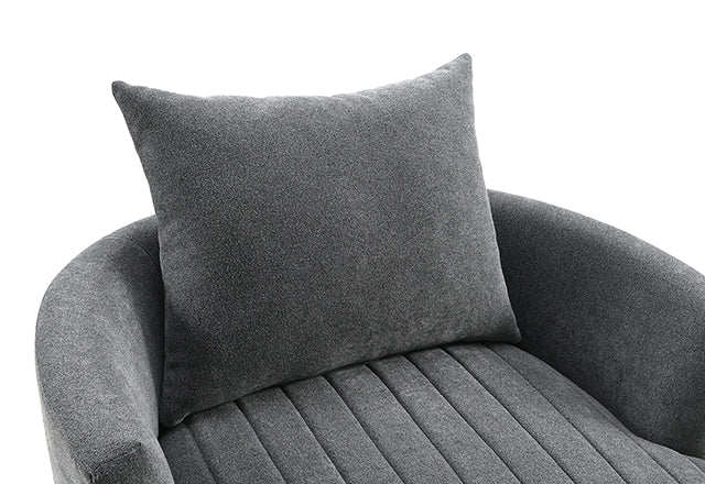 Hoople - Channel Tufted Swivel Chair