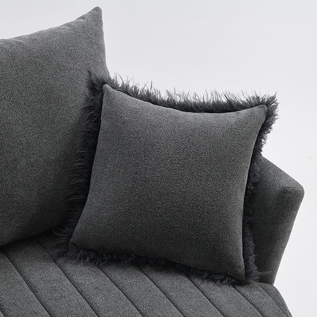 Hoople - Channel Tufted Swivel Chair