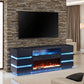 Terni - TV Stand w/ Fireplace & 2 Side Tables