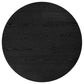 Hamlyn 47-inch Round Wood Dining Room Table Black