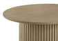 Hamlyn 47-inch Round Wood Dining Room Table Natural Oak