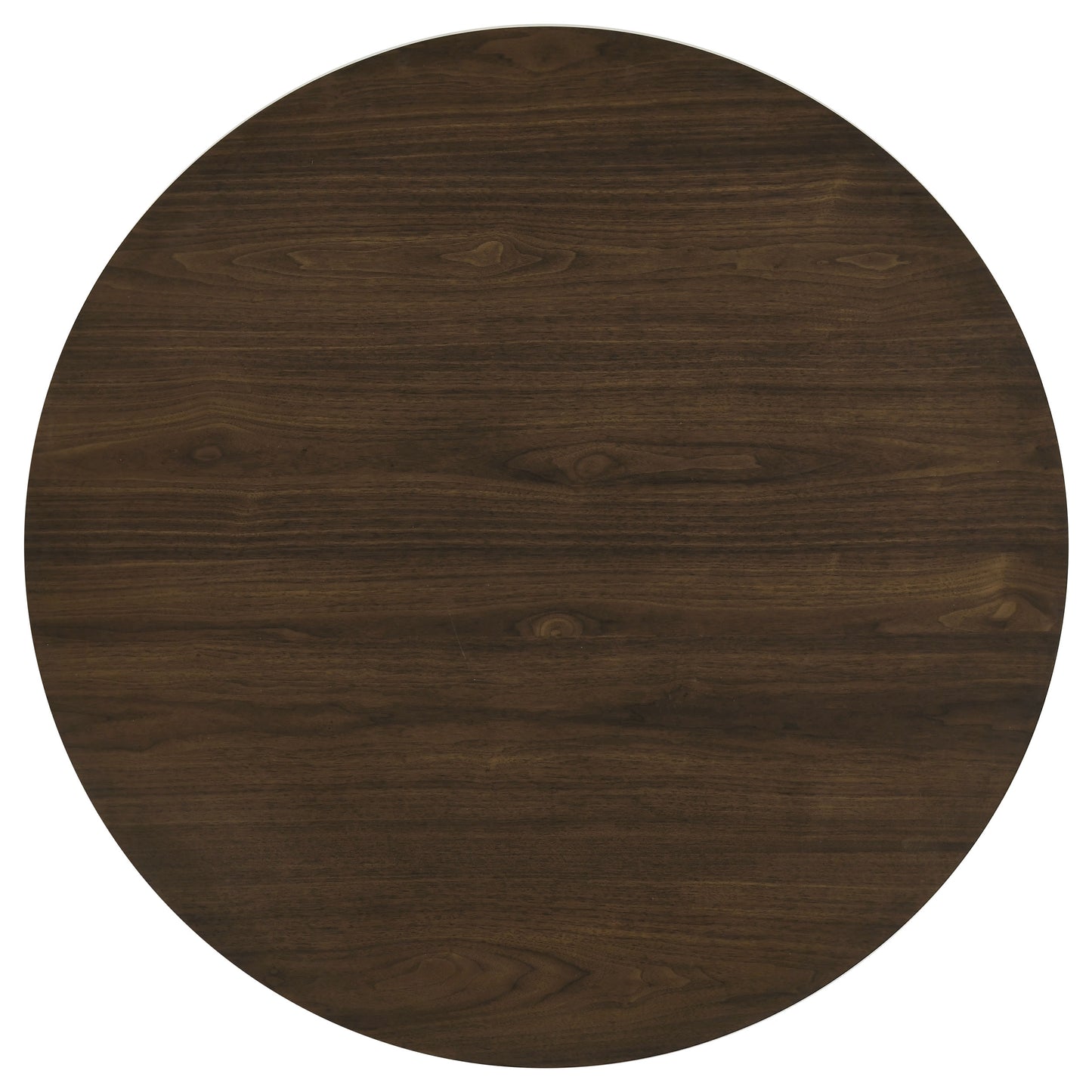 Hamlyn 47-inch Round Wood Dining Room Table Walnut