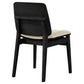 Redbridge Upholstered Side Chair Cream and Black (Set of 2)
