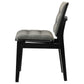 Redbridge Upholstered Side Chair Grey and Black (Set of 2)