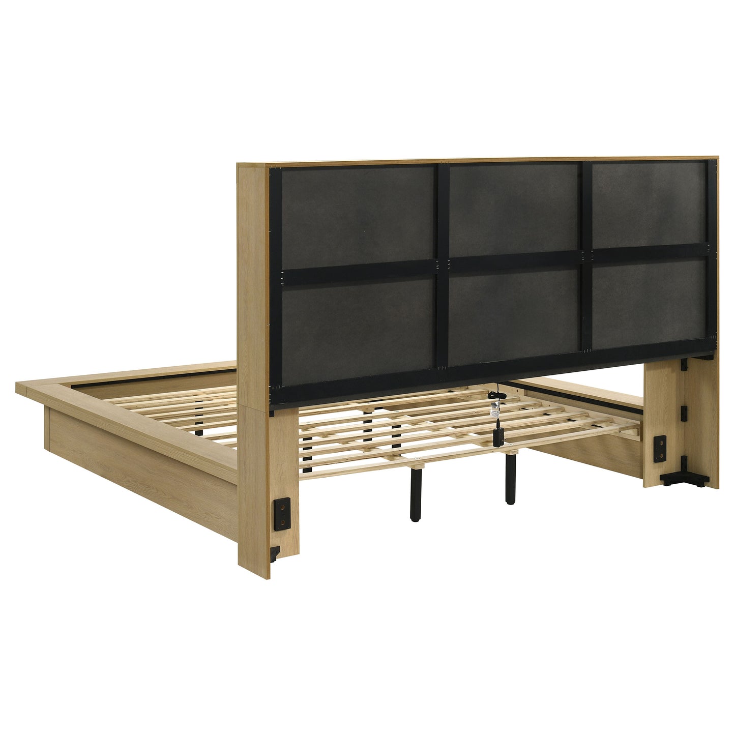 Hendricks 5-piece California King Bedroom Set Light Oak