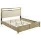Hendricks 4-piece California King Bedroom Set Light Oak