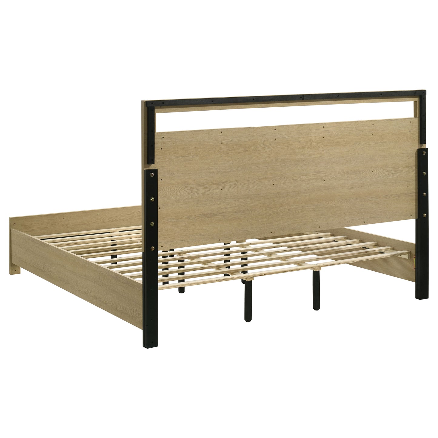 Hendricks 4-piece California King Bedroom Set Light Oak