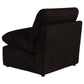 Collins Modular Armless Chair Chocolate Brown