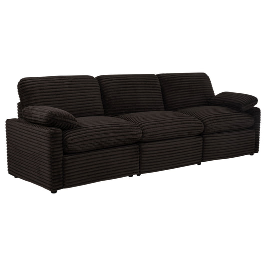 Collins Modular Power Sofa Chocolate Brown
