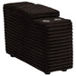 Collins 5-Piece Power Reclining Home Theater Seating Chocolate Brown