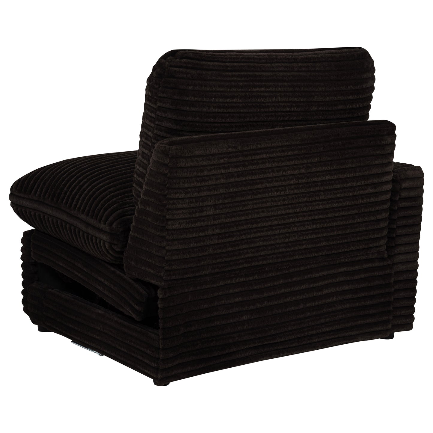 Collins Modular Power Loveseat Chocolate Brown
