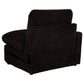 Collins Modular Power Loveseat Chocolate Brown