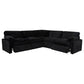 Collins 5-piece Modular Power Reclining Sectional Black