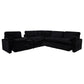 Collins 6-piece Modular Power Reclining Sectional Black