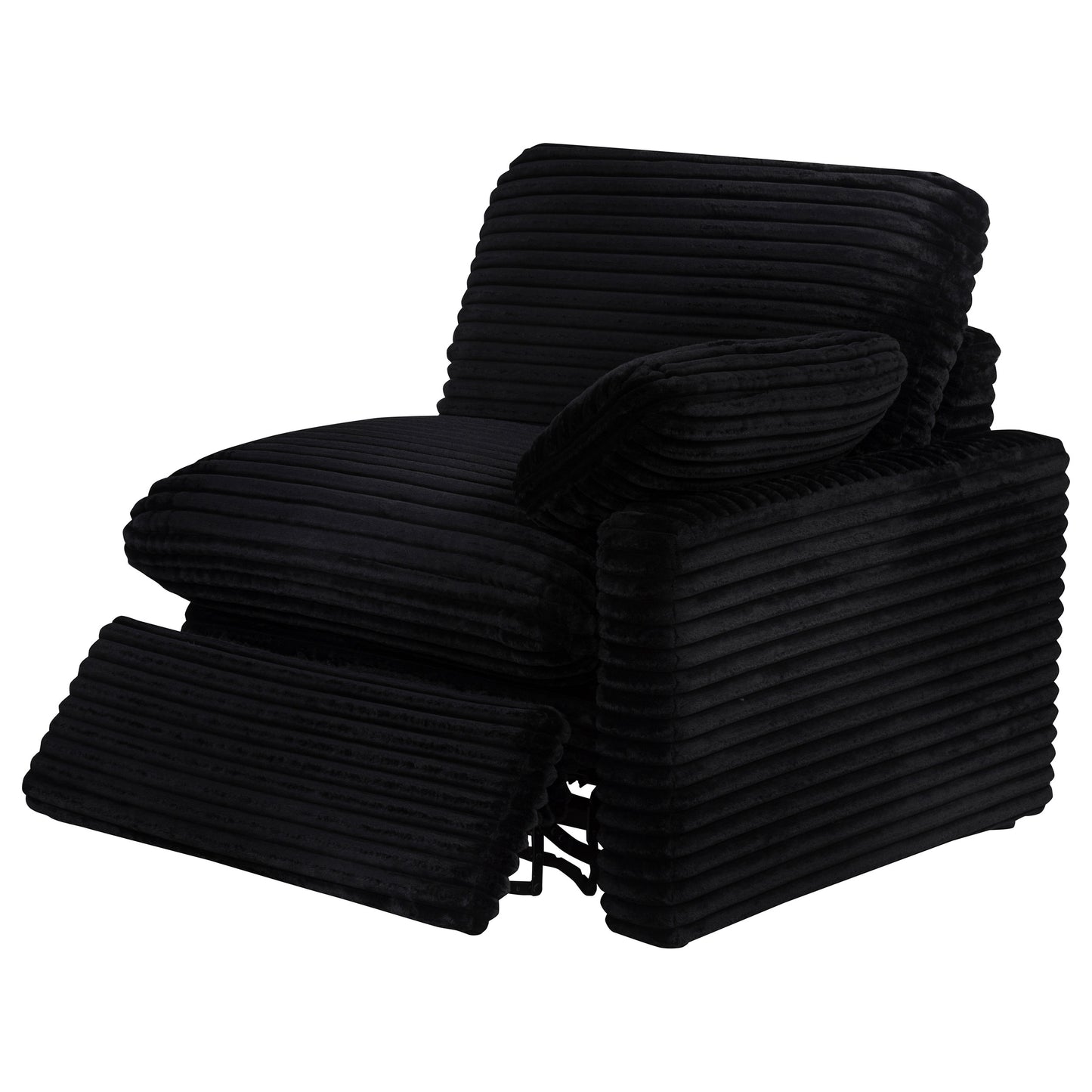 Collins 5-Piece Power Reclining Home Theater Seating Black