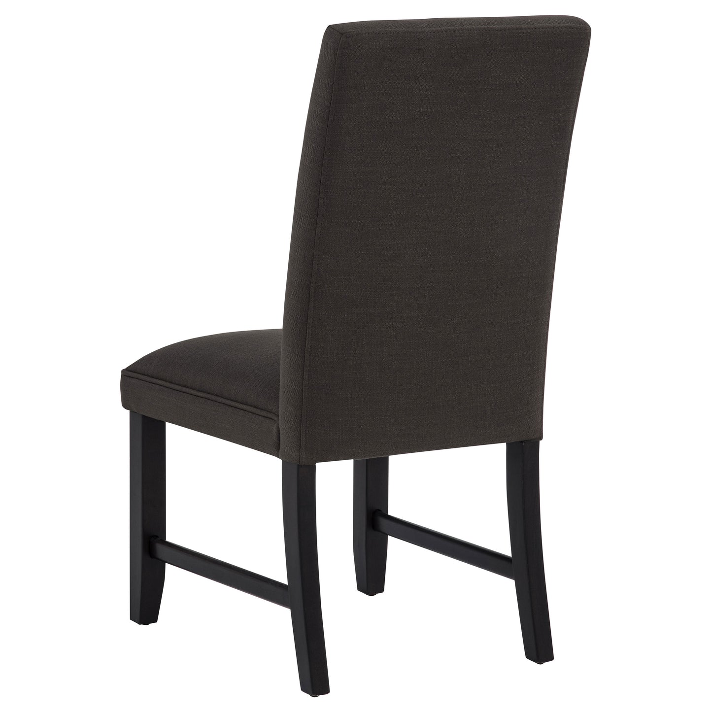 Berning Fabric Upholstered Parson Side Chair Charcoal (Set of 2)