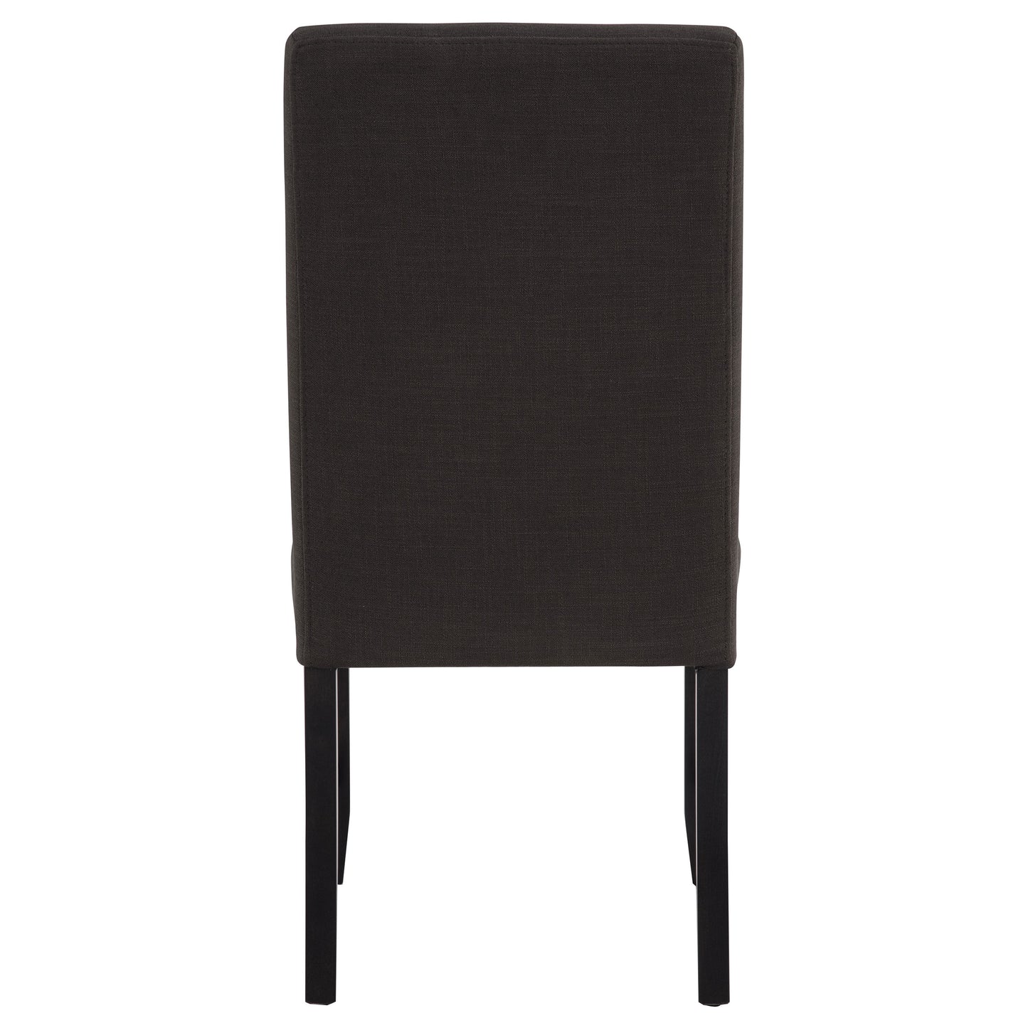 Berning Fabric Upholstered Parson Side Chair Charcoal (Set of 2)