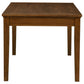 Atwood 5-piece Rectangular Wood Dining Set Warm Brown