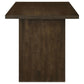 Decker 7-piece 70-inch Counter Height Dining Set Cream and Walnut