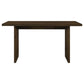Decker 7-piece 70-inch Counter Height Dining Set Black and Walnut