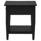 Lindenton 1-drawer Wood Occasional Side End Table Black